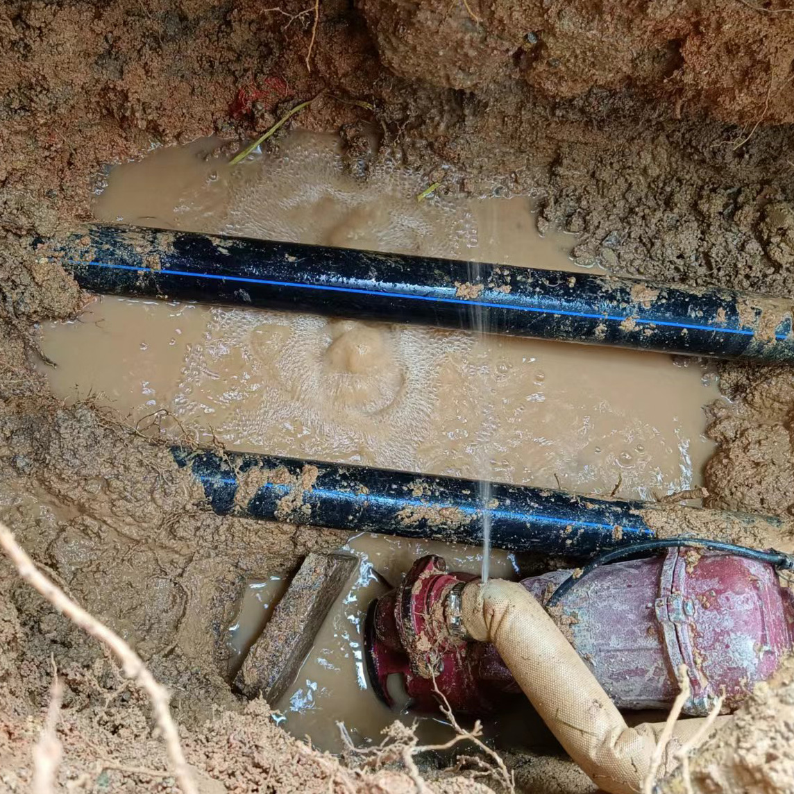 黄浦PE管道漏水检测及维修5